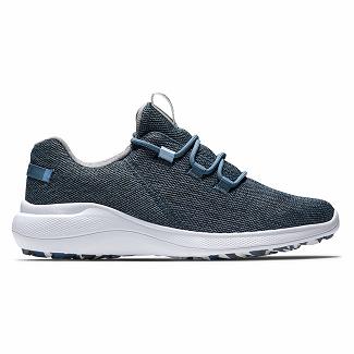 Scarpe Golf Footjoy Donna Flex Coastal Spikeless Blu Marino/Blu Italia XAE735268